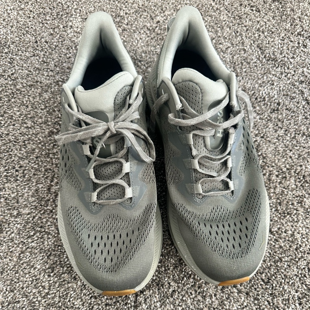 Hoka Men's Gray Athletic Shoes